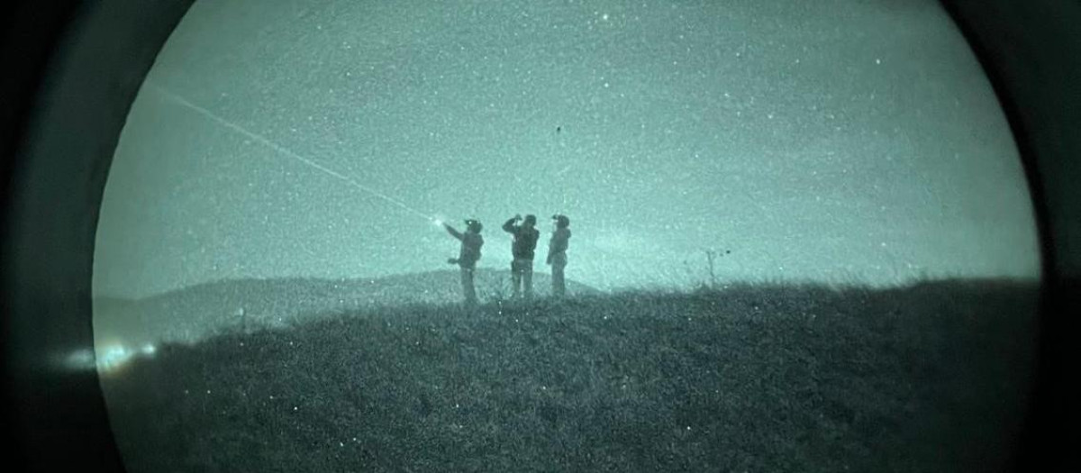 Militares norteamericanos realizan guiado láser nocturno a Eurofighter españoles en Rumanía