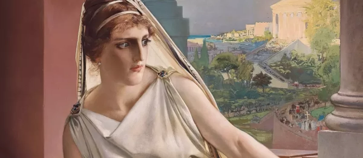 Una recreación de Hipatia de Alejandría