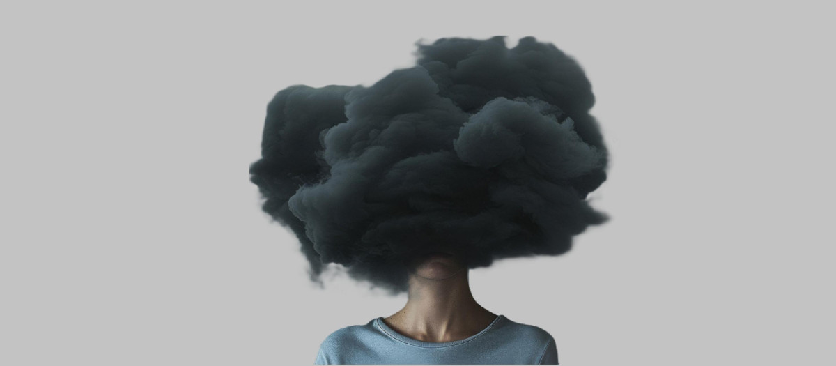 Mujer con depresión