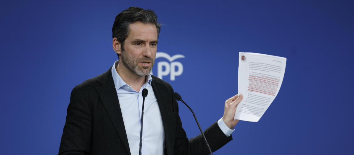 El vicesecretario Cultura y portavoz del PP, Borja Sémper