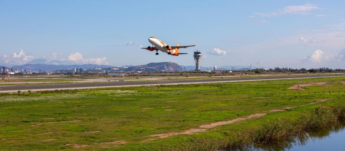 Un avión en el Aeropuerto de Barcelona-El Prat

AENA
01/2/2024