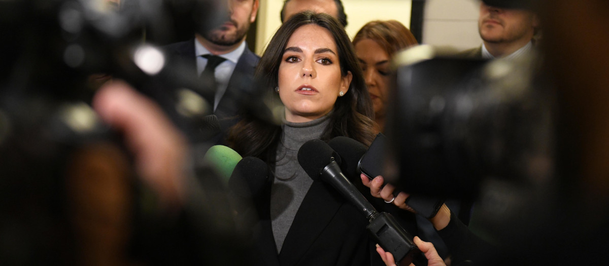 La portavoz de VOX en el Congreso, Pepa Millán