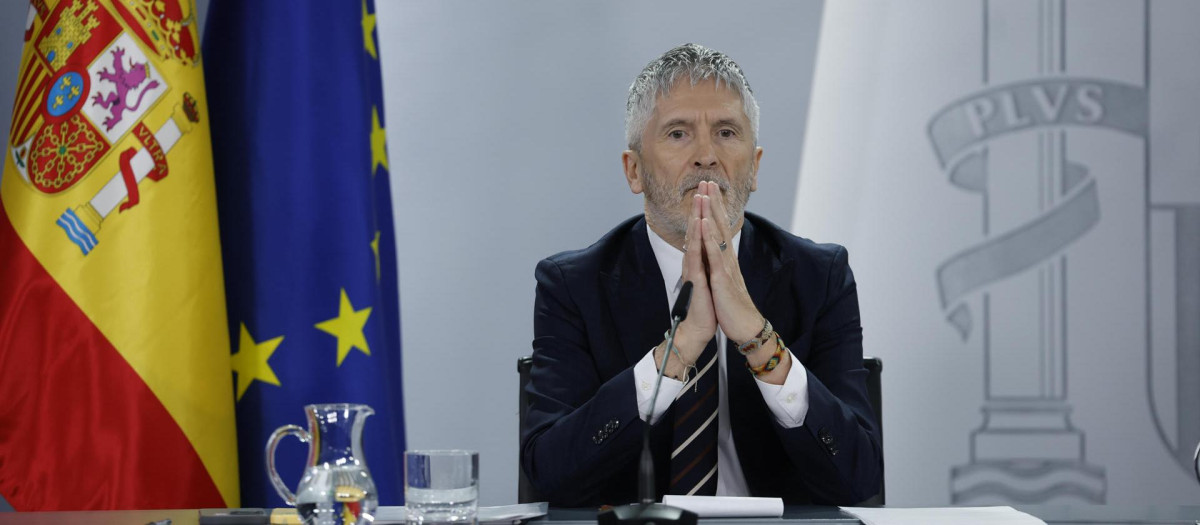 El ministro del Interior Fernando Grande-Marlaska