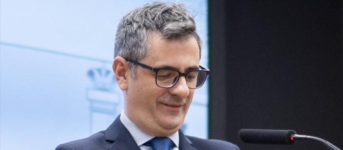 El ministro de la Presidencia, Justicia y Relaciones con las Cortes, Félix Bolaños
