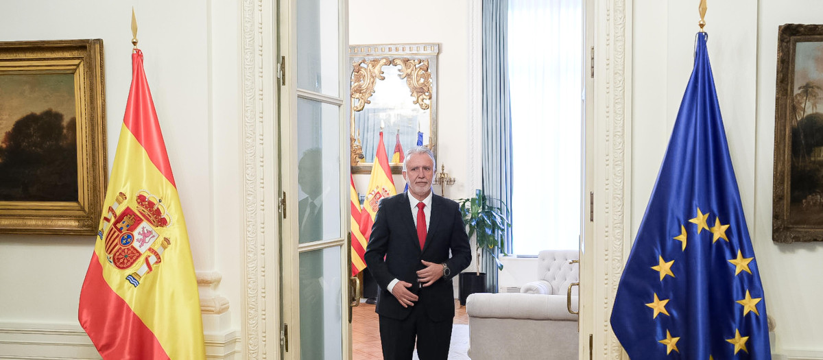 El ministro de Política Territorial y Memoria Democrática, Ángel Víctor Torres
