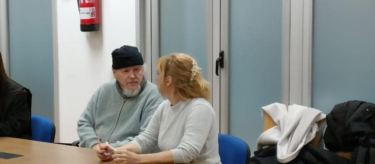 Imagen del acusado de matar y descuartizar a su pareja en Torrevieja durante el juicio con jurado