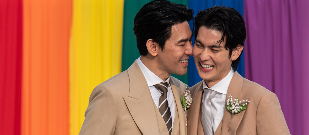 Unión civil entre dos hombres en Tailandia