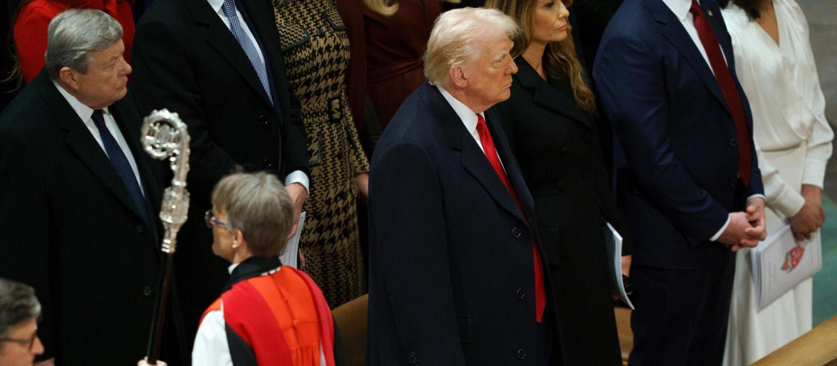 Mariann Edgar Budde y Donald Trump se ignoran mutuamente tras el servicio del martes