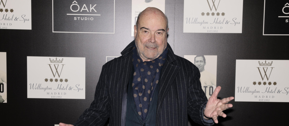 Antonio Resines durante la presentación del libro Gento. Real el pasado diciembre