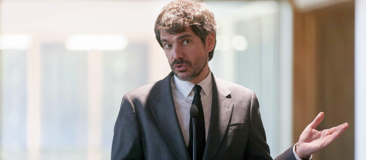 El ministro de Cultura, Ernest Urtasun