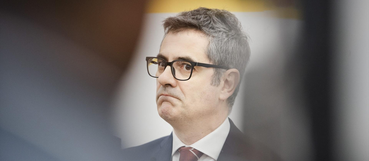El ministro de la Presidencia, Justicia y Relaciones con las Cortes, Félix Bolaños