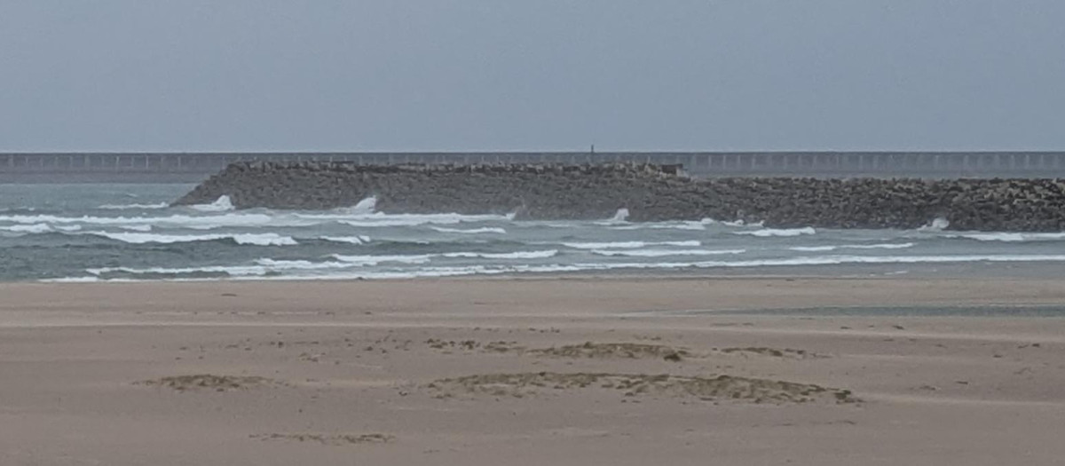 Contradique del puerto exterior de La Coruña