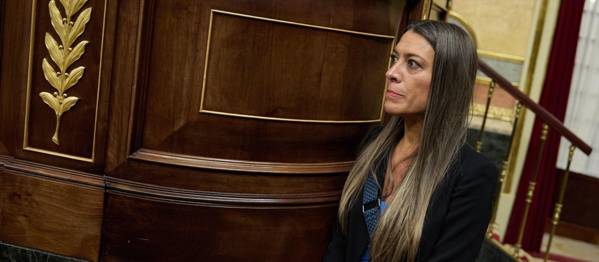La portavoz de Junts en el Congreso, Miriam Nogueras