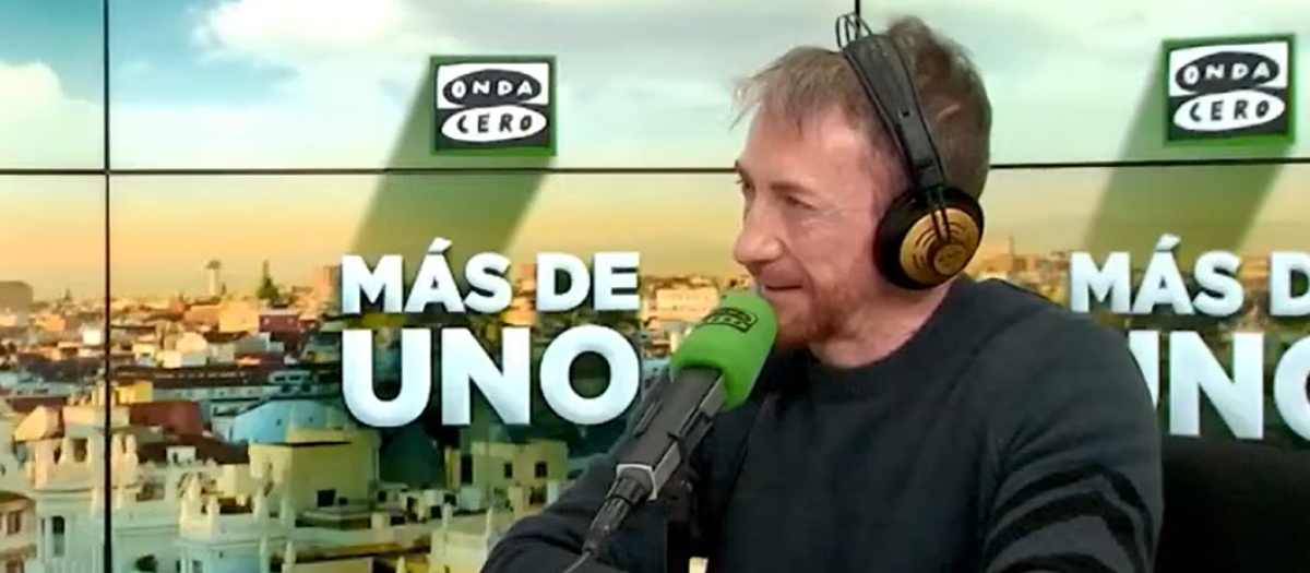 Pablo Motos ha visitado este martes el estudio de Más de Uno en Onda Cero