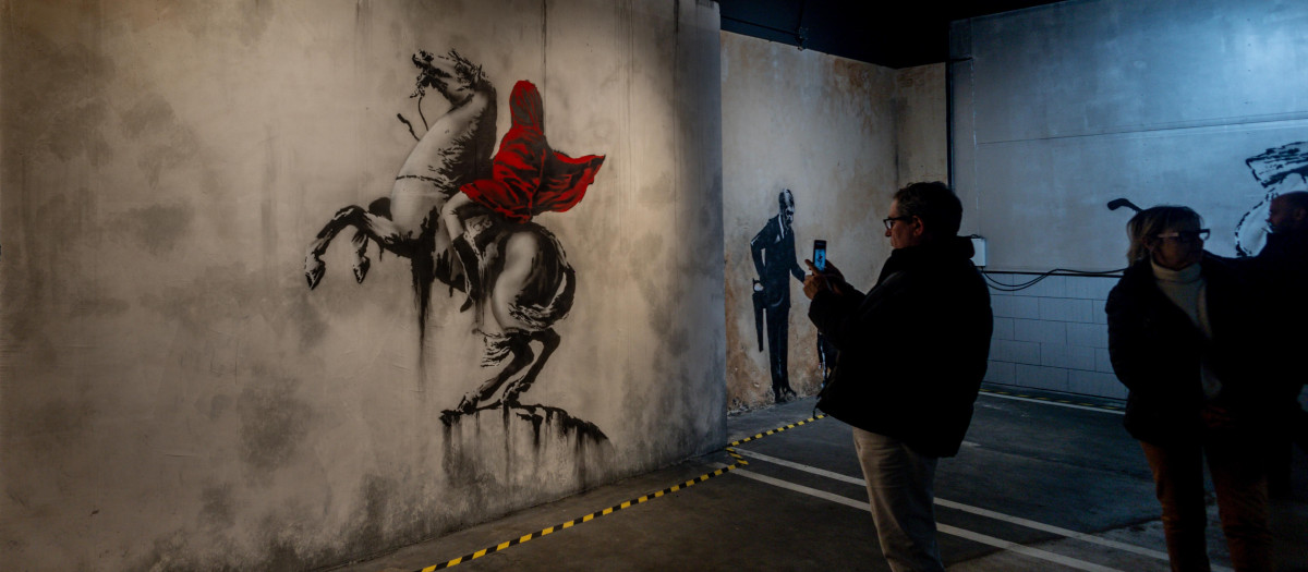 Interior del Museo Banksy de Madrid