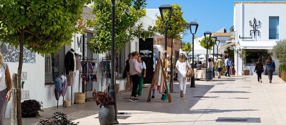 Imagen de San Francisco, capital de Formentera