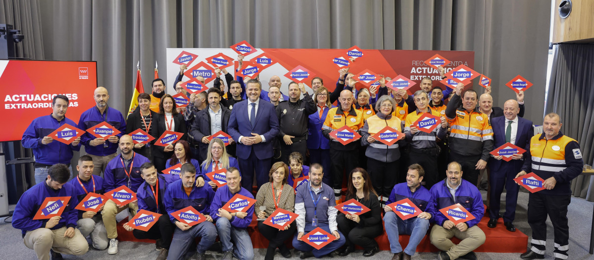 Premios de Metro de Madrid a las acciones más heroicas