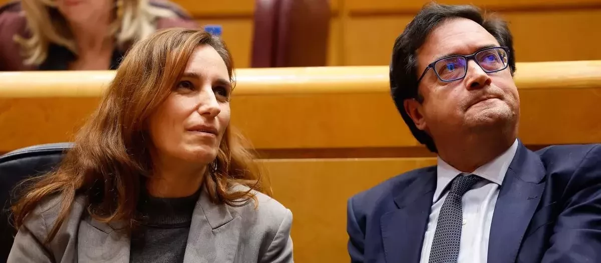 Mónica García y Óscar López