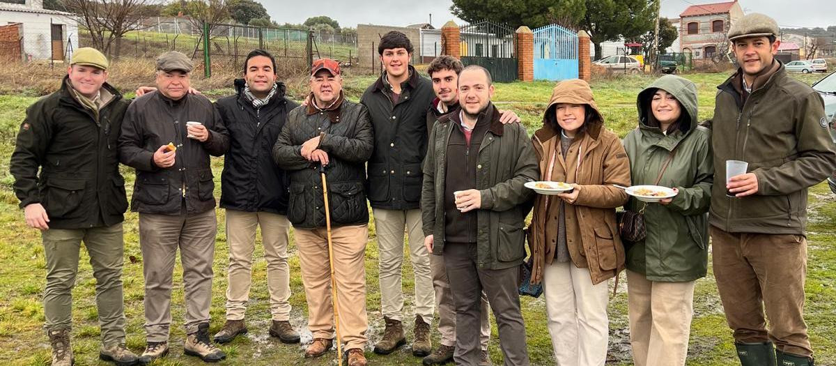 Equipo titular para montear el Tamaral