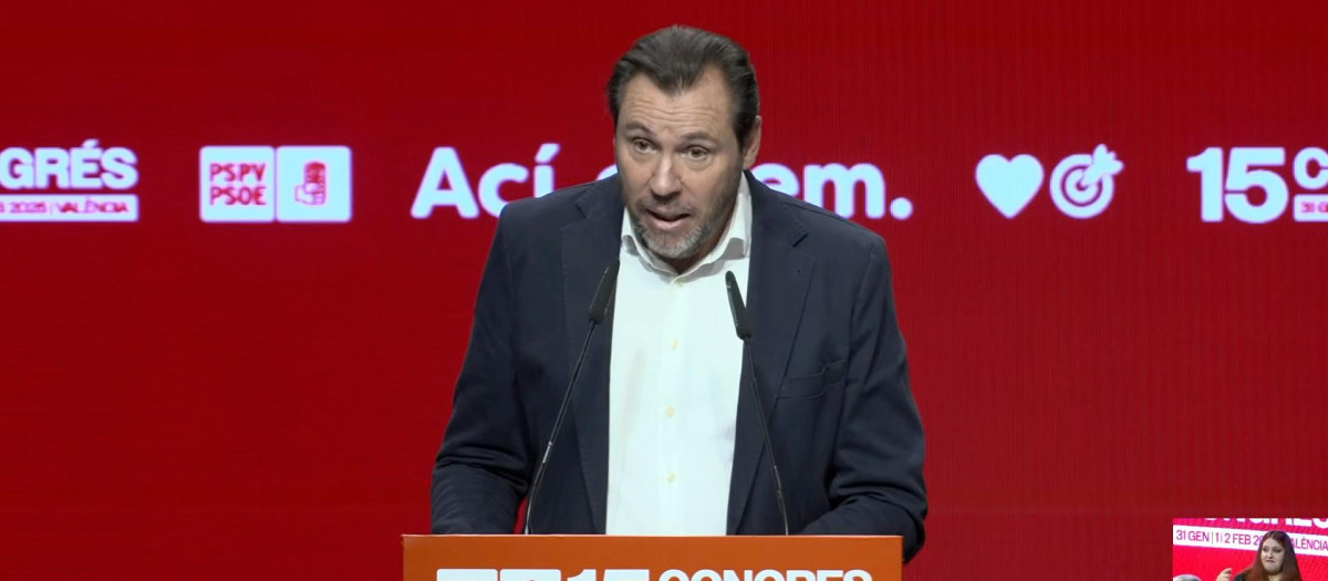 Óscar Puente, ministro de Transportes del Gobierno de España