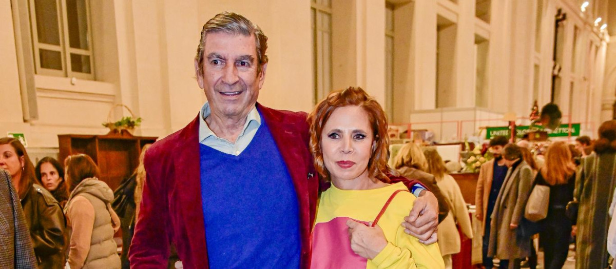 Agatha Ruiz de la Prada y José Manuel Díaz Patón