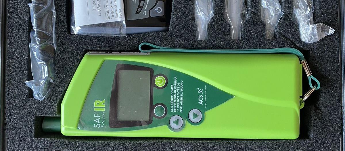 Imagen de uno de los nuevos equipos de la DGT