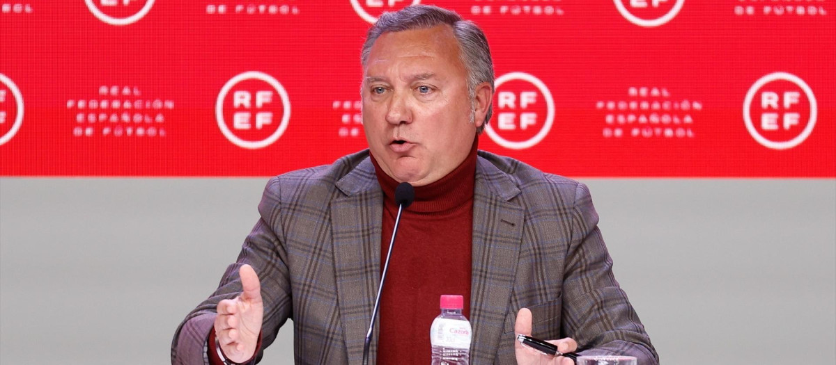 El presidente del Comité Técnico de Árbitros (CTA), Luis Medina Cantalejo