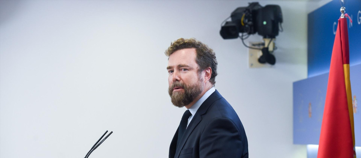 El ex portavoz de Vox en el Congreso, Iván Espinosa de los Monteros