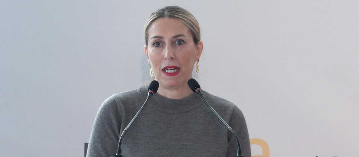 La presidenta de Extremadura, María Guardiola