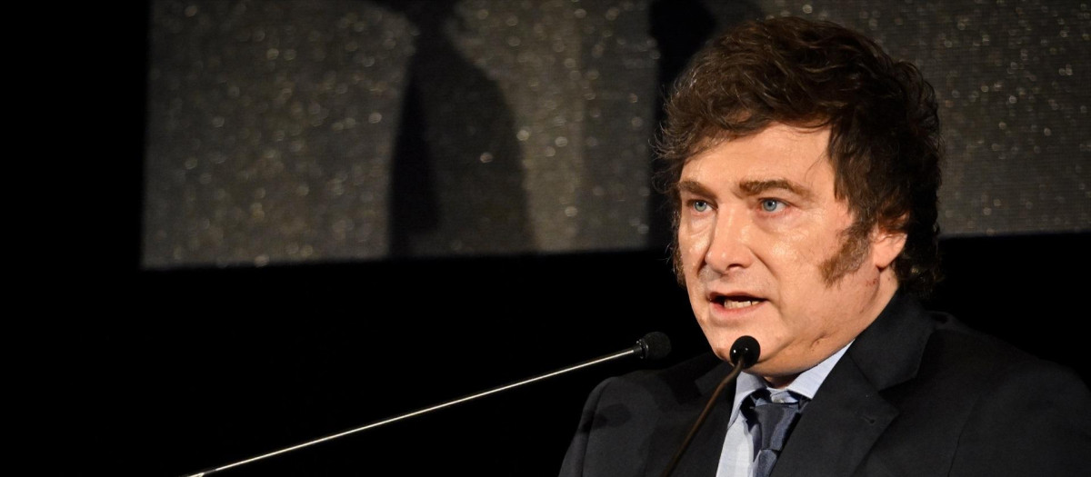 El presidente de Argentina, Javier Milei
