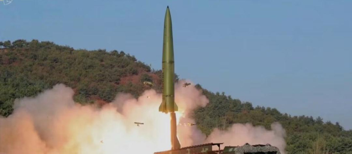 Lanzamiento de un misil balístico norcoreano (archivo)