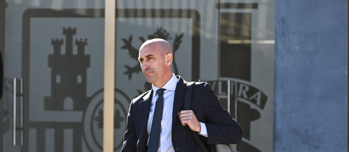 El expresidente de la Real Federación Española de Fútbol (RFEF), Luis Rubiales