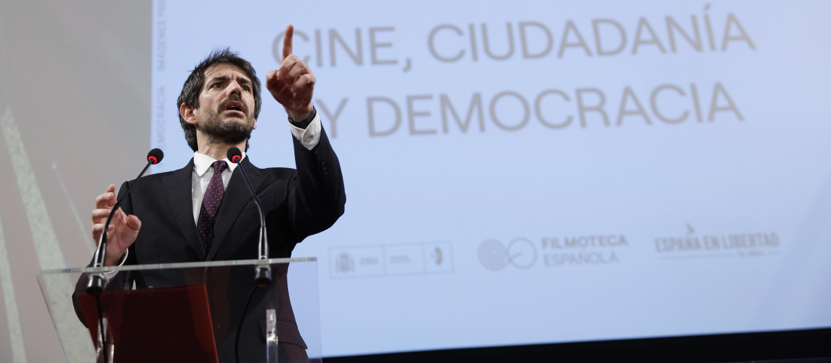 El ministro de Cultura, Ernest Urtasun