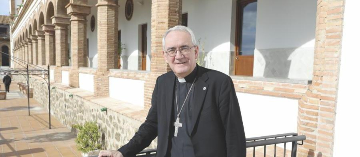 El obispo de la diócesis de Barbastro-Monzón, monseñor Ángel Javier Pérez Pueyo