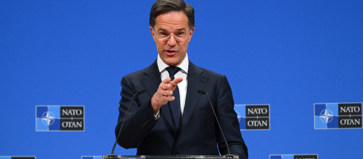 El secretario general de la OTAN, Mark Rutte