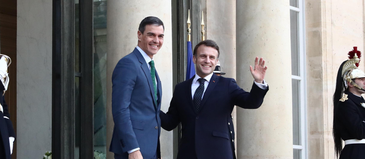 Pedro Sánchez y Emmanuel Macron, a las puertas de El Elíseo