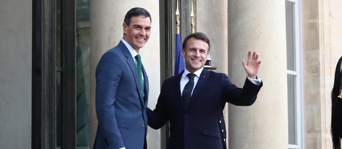Pedro Sánchez y Emmanuel Macron, a las puertas de El Elíseo