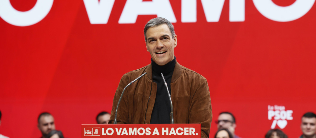 El secretario general del PSOE y presidente del Gobierno, Pedro Sánchez