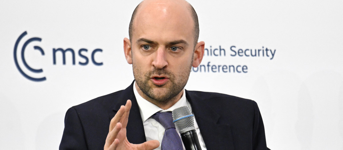 El ministro francés de Exteriores, Jean-Noël Barrot, en Múnich