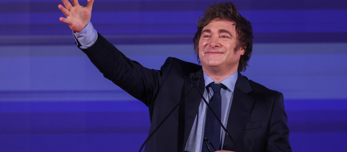 El presidente de Argentina, Javier Milei