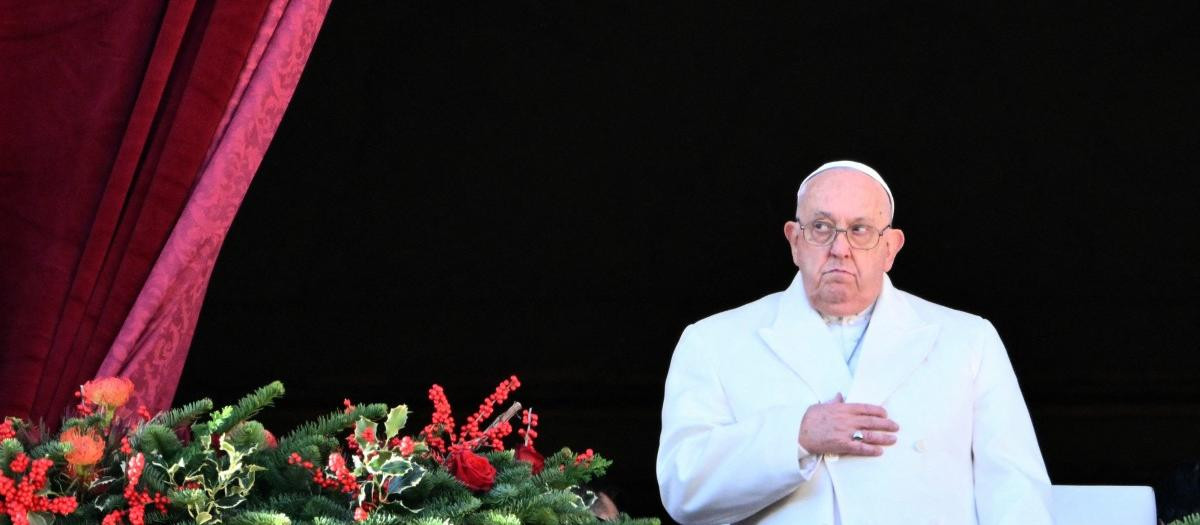 El Papa Francisco, en el balcón principal de la basílica de San Pedro