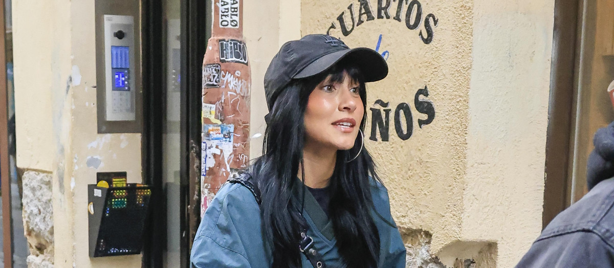 La cantante Aitana, en Madrid