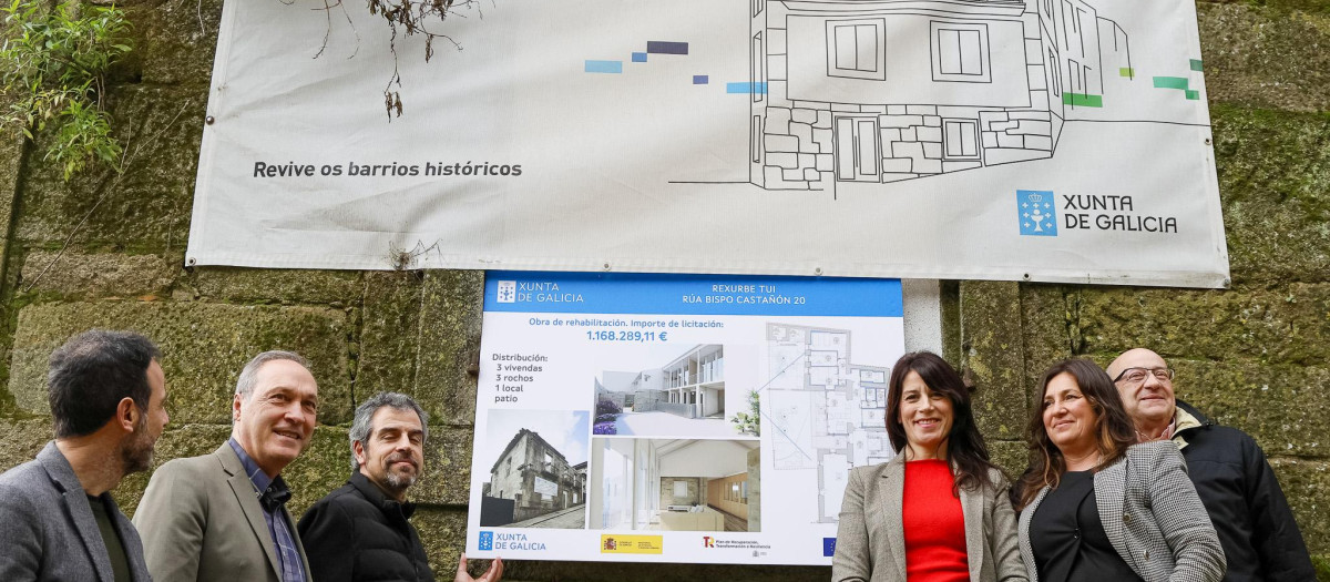 Edificio que será rehabilitado en Tui