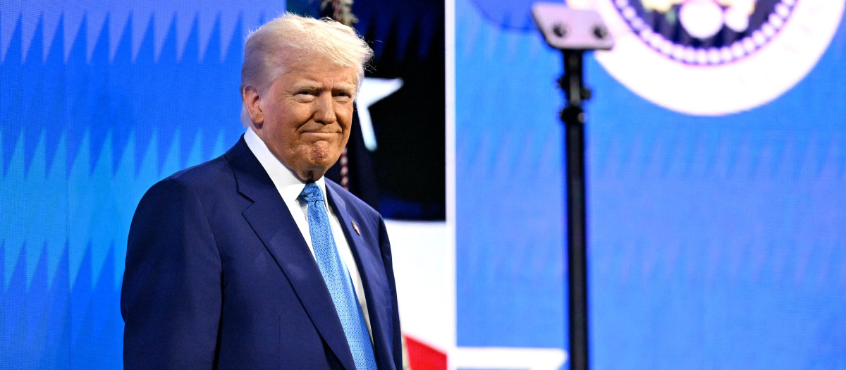 El presidente de Estados Unidos, Donald Trump