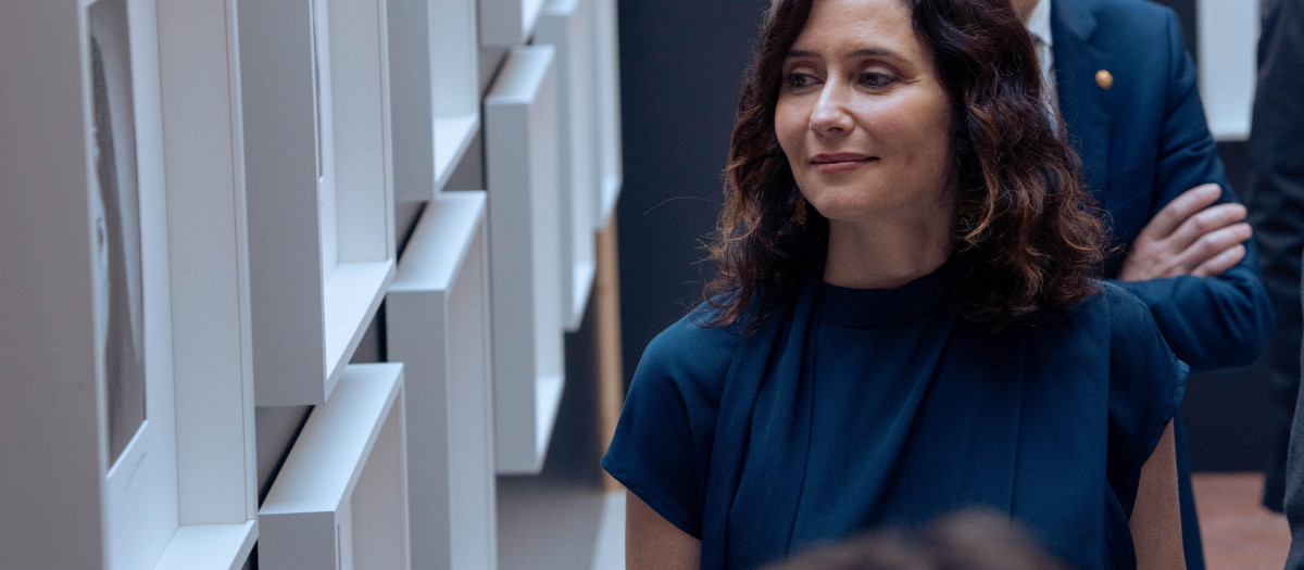 La presidenta de la Comunidad de Madrid, Isabel Díaz Ayuso