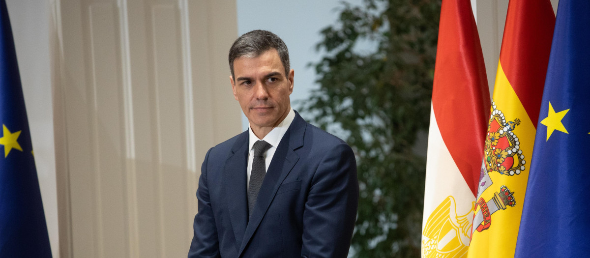 El presidente del Gobierno, Pedro Sánchez