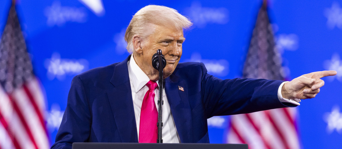 El presidente de EE.UU., Donald Trump