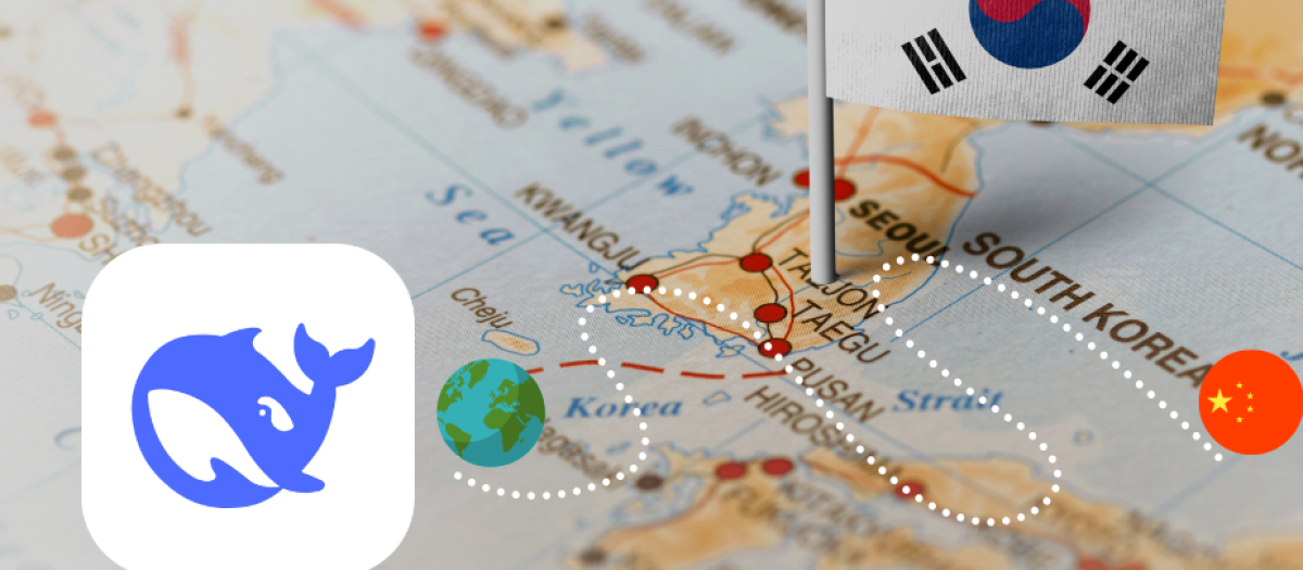 Corea del sur le pone la proa a Deep Seek