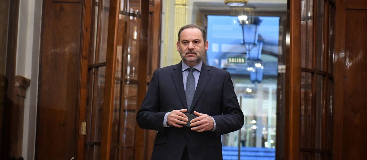 El diputado del Grupo Mixto, José Luis Ábalos
