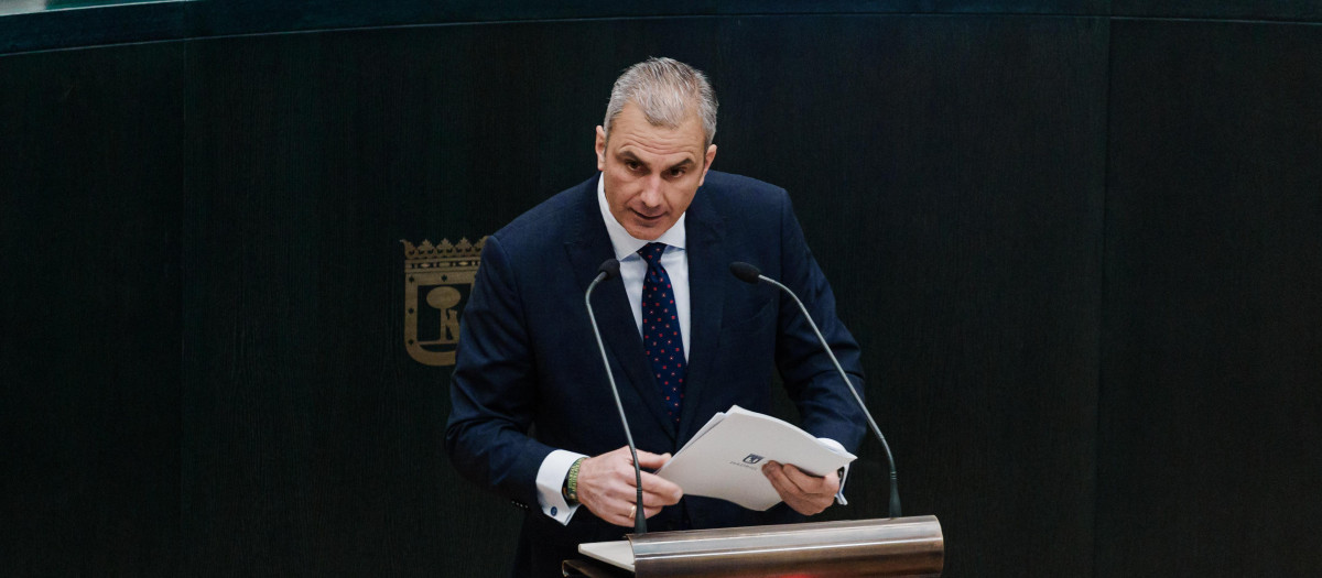 El portavoz de Vox en el Ayuntamiento de Madrid, Javier Ortega Smith